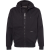 Custom Mens Bateman Bonded Power Fleece 2.0 Full-Zip Jacket Black