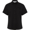 Custom Womens Hatteras Performance Short Sleeve Fishing Shirt Black