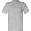 Custom Unisex USA-Made Pocket T-Shirt Dark Ash