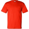 Custom Unisex USA-Made Pocket T-Shirt Orange