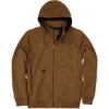Custom Mens Mission Fleece Pro Full-Zip Jacket Saddle