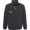 Custom Mens Denali Mountain Fleece Pullover Charcoal Realtree Xtra