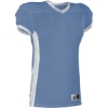 Custom Mens Football Jersey Columbia Blue/ White