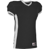 Custom Youth Football Jersey Black/ White