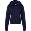 Custom Womens Classic Hoodie Sweatshirt Navy