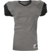 Custom Youth Pro Game Football Jersey Silver/ Black