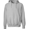 Custom Unisex Cross Weave™ Hooded Sweatshirt Heather Grey
