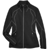 Custom Womens Gravity Performance Fleece Jacket Black