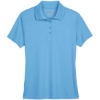 Custom Womens Origin Performance Piqué Polo Columbia Blue