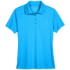 Custom Womens Origin Performance Piqué Polo Electric Blue
