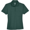 Custom Womens Origin Performance Piqué Polo with Pocket Forest