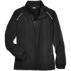 Custom Womens Techno Lite Motivate Unlined Lightweight Jacket Black