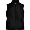 Custom Womens Journey Fleece Vest Black