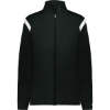 Custom Womens On The Rise Outercore Warm-Up Jacket Black/ White