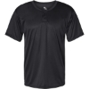 Custom Mens B-Core Placket Jersey Black