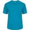 Custom Mens B-Core Placket Jersey Electric Blue