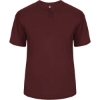 Custom Mens B-Core Placket Jersey Maroon