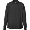 Custom Unisex Wicking Mock Turtleneck Black