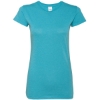 Custom Women’s Glitter T-Shirt Maui Blue/ Silver