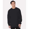 Custom Mens USA-Made Heavyweight Waffle Knit Thermal Black