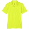 Custom Womens Cool & Dry Mesh Piqué Polo Bright Yellow