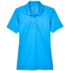 Custom Womens Cool & Dry Mesh Piqué Polo Coast
