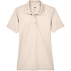 Custom Womens Cool & Dry Mesh Piqué Polo Stone