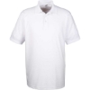 Custom Mens Cool & Dry Mesh Piqué Polo White