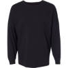 Custom Unisex Game Day Jersey Long Sleeve T-Shirt Black