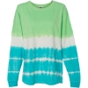 Custom Unisex Game Day Jersey Long Sleeve T-Shirt Lime/ Maui Tie-Dye