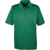 Custom Mens Cool & Dry Sport Polo Forest Green