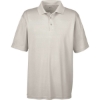 Custom Mens Cool & Dry Sport Polo Grey