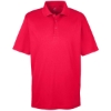 Custom Mens Cool & Dry Sport Polo Red