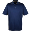 Custom Mens Cool & Dry Sport Two-Tone Polo Navy/ Gold
