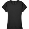 Custom Womens Cool & Dry Sport Performance Interlock T-shirt Black