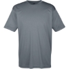 Custom Mens Cool & Dry Sport Performance Interlock T-Shirt Charcoal