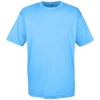 Custom Mens Cool & Dry Sport Performance Interlock T-Shirt Columbia Blue