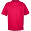 Custom Mens Cool & Dry Sport Performance Interlock T-Shirt Red