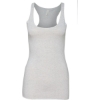 Custom Womens Triblend Racerback Tank White Fleck Triblend