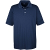 Custom Mens Cool & Dry Stain-Release Performance Polo Navy