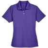 Custom Womens Cool & Dry Stain-Release Performance Polo Purple