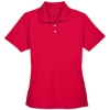Custom Womens Cool & Dry Stain-Release Performance Polo Red