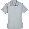 Custom Womens Cool & Dry Stain-Release Performance Polo Silver