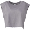 Custom FWD Fashion Womens Festival Crop Tank Storm Triblend