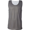Custom Mens Pro Mesh Reversible Tank Top Graphite/ White