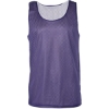 Custom Mens Pro Mesh Reversible Tank Top Purple/ White