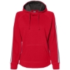 Custom Womens Rival Fleece Hooded Sweatshirt Red