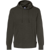 Custom Mens Ripple Fleece Hooded Sweatshirt Black