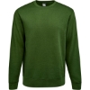 Custom Unisex BTB Fleece Crewneck Sweatshirt Forest Green