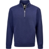 Custom Unisex BTB Fleece Quarter-Zip Sweatshirt True Navy